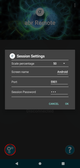 main screen image